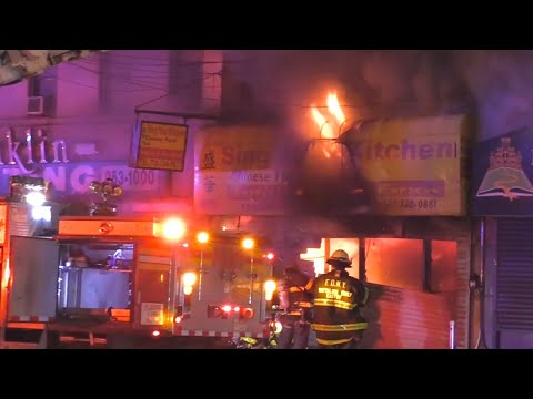 FDNY Firefighters Battle 2-Alarm Fire In Brooklyn Restaurant | Firehouse