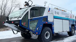 The Tapachula International Airport has taken delivery of an Oshkosh Airport Products Striker 4x4 ARFF vehicle.