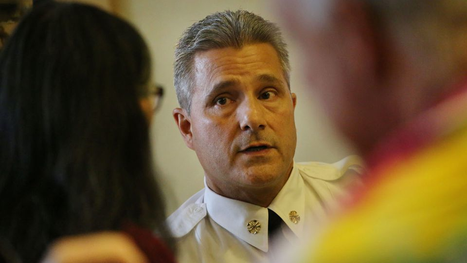 Cleveland fire Chief Angelo Calvillo will retire in mid-May.
