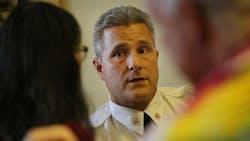 Cleveland fire Chief Angelo Calvillo will retire in mid-May. Cleveland fire Chief Angelo Calvillo will retire in mid-May.