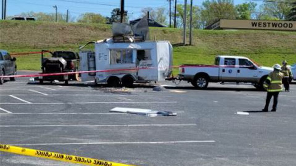 AL Food Truck Explodes Firehouse