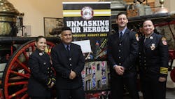 (From left) Deputy Chief Lorena Concepcion-Martinez, Paramedic Juan Gavilanes, EMT Michael Watenberg and FDNY Chief of EMS Lillian Bonsignore. (From left) Deputy Chief Lorena Concepcion-Martinez, Paramedic Juan Gavilanes, EMT Michael Watenberg and FDNY Chief of EMS Lillian Bonsignore.