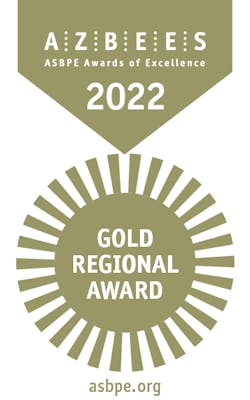 2022 Azbee Badges Regional Gold 2022 Azbee Badges Regional Gold