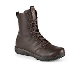 A sleek black coffee color will provide added style to the heat-deflecting leather of the A/T 8 HD Boot. A sleek black coffee color will provide added style to the heat-deflecting leather of the A/T 8 HD Boot.