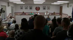 The Briarcliffe Fire Company has voted to disband after members were heard making racist comments on a Zoom call.