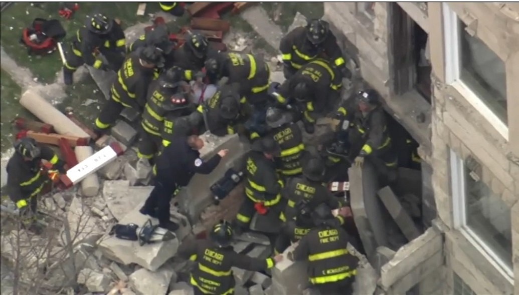 1 Killed, 2 Seriously Injured at Chicago Building Collapse | Firehouse