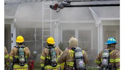 Fire crews from Anne Arundel County and Annapolis Fire Departments rescued a woman in her eighties from a residential fire.