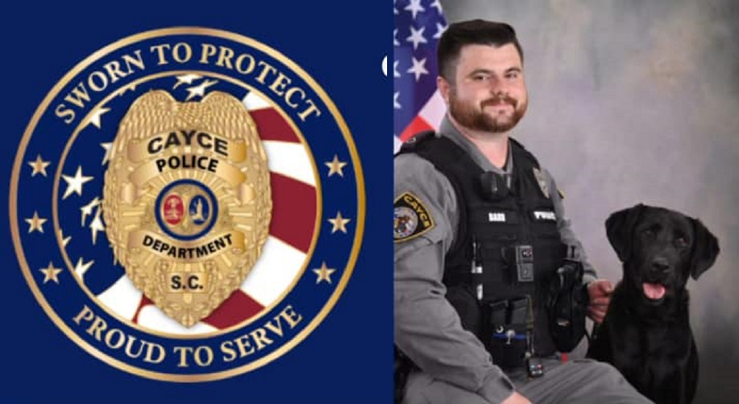 Cayce Police Officer Andrew Barr who was shot and killed at a domestic call also served as a volunteer firefighter.