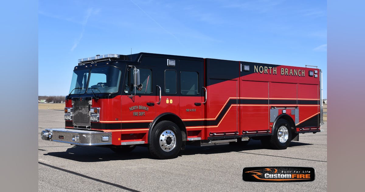 Delivery: North Branch, MN, Pumper | Firehouse