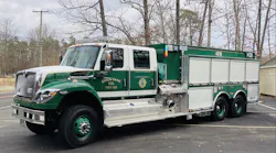 The Green Bank Volunteer Fire Company in Washington Township has taken delivery of a custom-built KME tender.