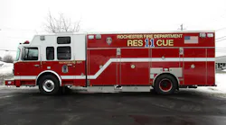 The Rochester Fire Department has taken delivery of a custom-built E-One heavy rescue truck.