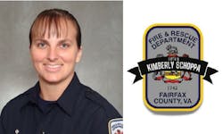 Fairfax County Fire &amp; Rescue Captain Kimberly Schoppa has died after a battle with work-related cancer.