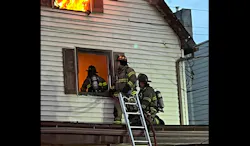 Wilkes-Barre firefighters battled a blaze that caused heavy damage to a multi-family dwelling displacing eight people.