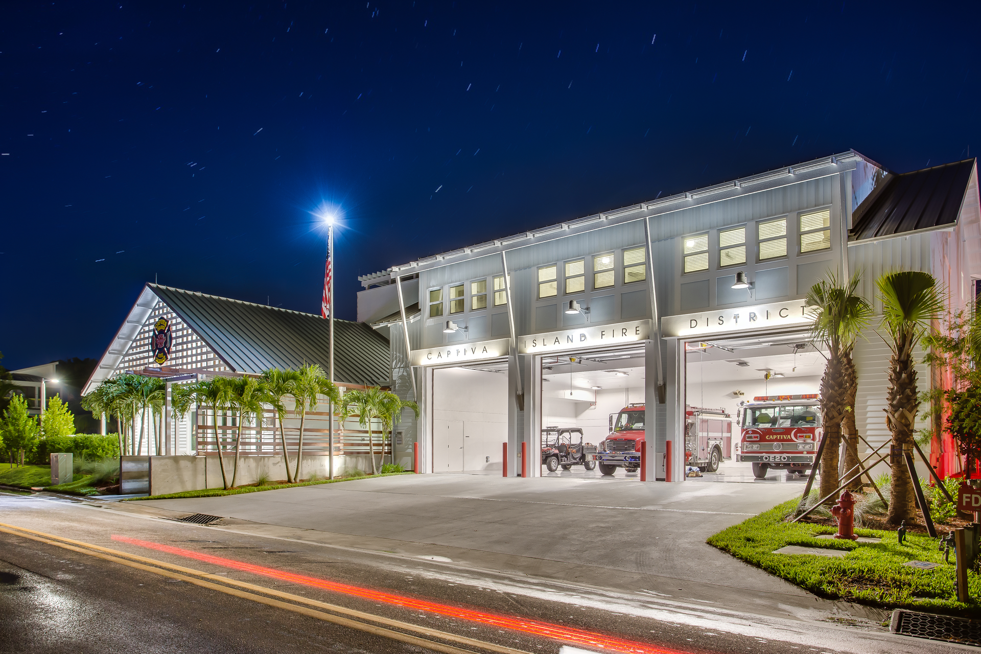 Close work with civil engineers is necessary to eliminate any problems of apparatus bottoming out on entry or exit of a bay that&rsquo;s elevated.