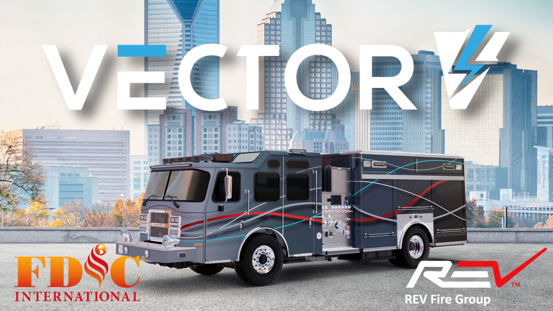 Vector is innovatively engineered so firefighters can drive and pump on electric power only.