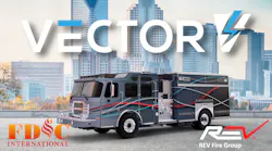 Vector is innovatively engineered so firefighters can drive and pump on electric power only.