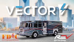 Vector is innovatively engineered so firefighters can drive and pump on electric power only. Vector is innovatively engineered so firefighters can drive and pump on electric power only.