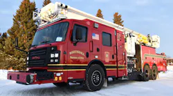 Whitehall Fire Department – Station 36 has taken delivery of a Rosenbauer custom-built T-Rex aerial.