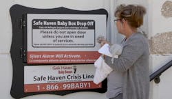 A Safe Haven Baby Box was utilized at Carmel Fire Station 345 when a baby was surrendered this week.