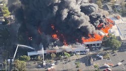 Days after a massive fire in the San Jose Home Depot questions remain about the buildings fire protection systems. Days after a massive fire in the San Jose Home Depot questions remain about the buildings fire protection systems.
