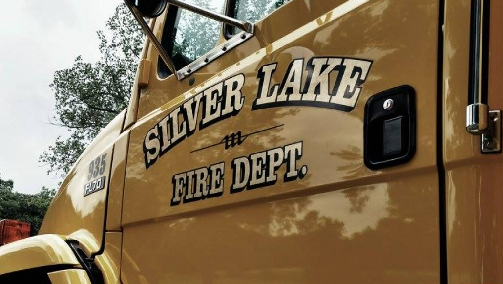 A fire chief with the Silver Lake Fire Department stuck an injured victim when arriving at an accident scene.