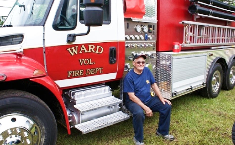 Ward Volunteer Fire Department Fire Chief Freddy C. Reeves has succumbed to injuries he received battling a grass fire.