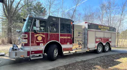 The Foraker Volunteer Fire Department has taken delivery of a custom-built Sutphen Tanker