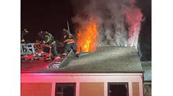 Three people were forced to jump to safety and 50 pets were rescued at a multiple occupancy building fire in Westport.