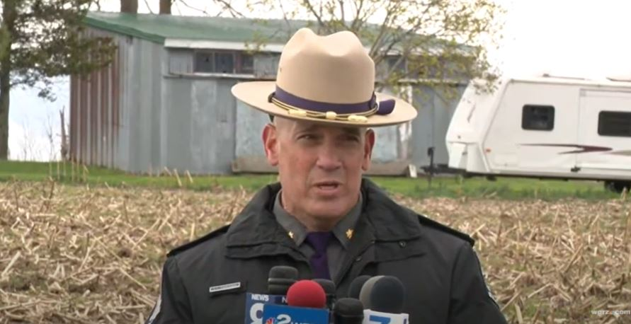 Two people were killed in a helicopter crash in upstate New York.