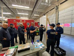 The Community-centered Fall Intervention Team, or Community-FIT model, is a multidisciplinary approach that’s been applied to serving the citizens of Upper Arlington, OH, in a way that transforms the outcomes of lift-assist callers and permits the town’s fire department to shift a substantial portion of its lift assists efforts to prevention. Here, members of the Upper Arlington Fire Department (UAFD) receive training for installing shower grab bars in citizens’ homes. The Community-centered Fall Intervention Team, or Community-FIT model, is a multidisciplinary approach that’s been applied to serving the citizens of Upper Arlington, OH, in a way that transforms the outcomes of lift-assist callers and permits the town’s fire department to shift a substantial portion of its lift assists efforts to prevention. Here, members of the Upper Arlington Fire Department (UAFD) receive training for installing shower grab bars in citizens’ homes.