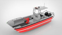 The Putnam County Fire Department has purchased two identical Lake Assault Boats vessels to provide fire suppression and emergency response services for homeowners, visitors, and structures located on or alongside Lake Oconee and Lake Sinclair. The boats are scheduled to be placed into service late this year. The Putnam County Fire Department has purchased two identical Lake Assault Boats vessels to provide fire suppression and emergency response services for homeowners, visitors, and structures located on or alongside Lake Oconee and Lake Sinclair. The boats are scheduled to be placed into service late this year.