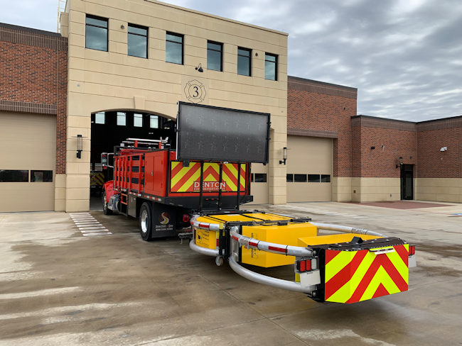 Denton, TX, Fire Department’s Blocker 3 was used 10 out of the 36 hours of the winter ice storm that hit the department’s area in February 2022.