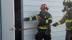 A scene from Polk County Fire Rescue Hazmat Roadshow tv video. A scene from Polk County Fire Rescue Hazmat Roadshow tv video.