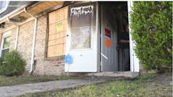 Seven children were injured in a fire at this Portsmouth day care center. Seven children were injured in a fire at this Portsmouth day care center.