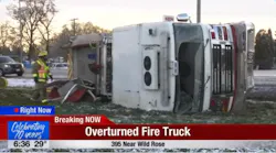 Spokane Fire Apparatus Collision