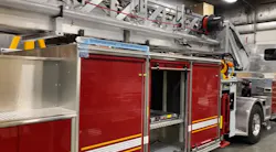 The first tractor-drawn aerial by Sutphen Corp. since the 1990s will be unveiled in late April. The first tractor-drawn aerial by Sutphen Corp. since the 1990s will be unveiled in late April.