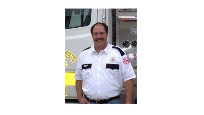 Blomkest firefighter Ryan Erickson.