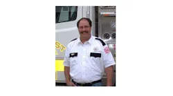 Blomkest firefighter Ryan Erickson.