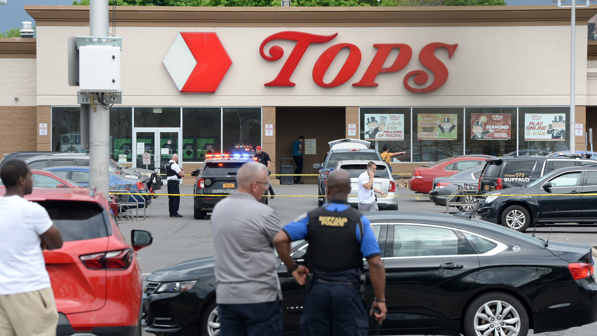 Ten people were killed when in a shooting at Tops Friendly Market in Buffalo on May 14.