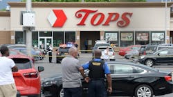 Ten people were killed when in a shooting at Tops Friendly Market in Buffalo on May 14. Ten people were killed when in a shooting at Tops Friendly Market in Buffalo on May 14.