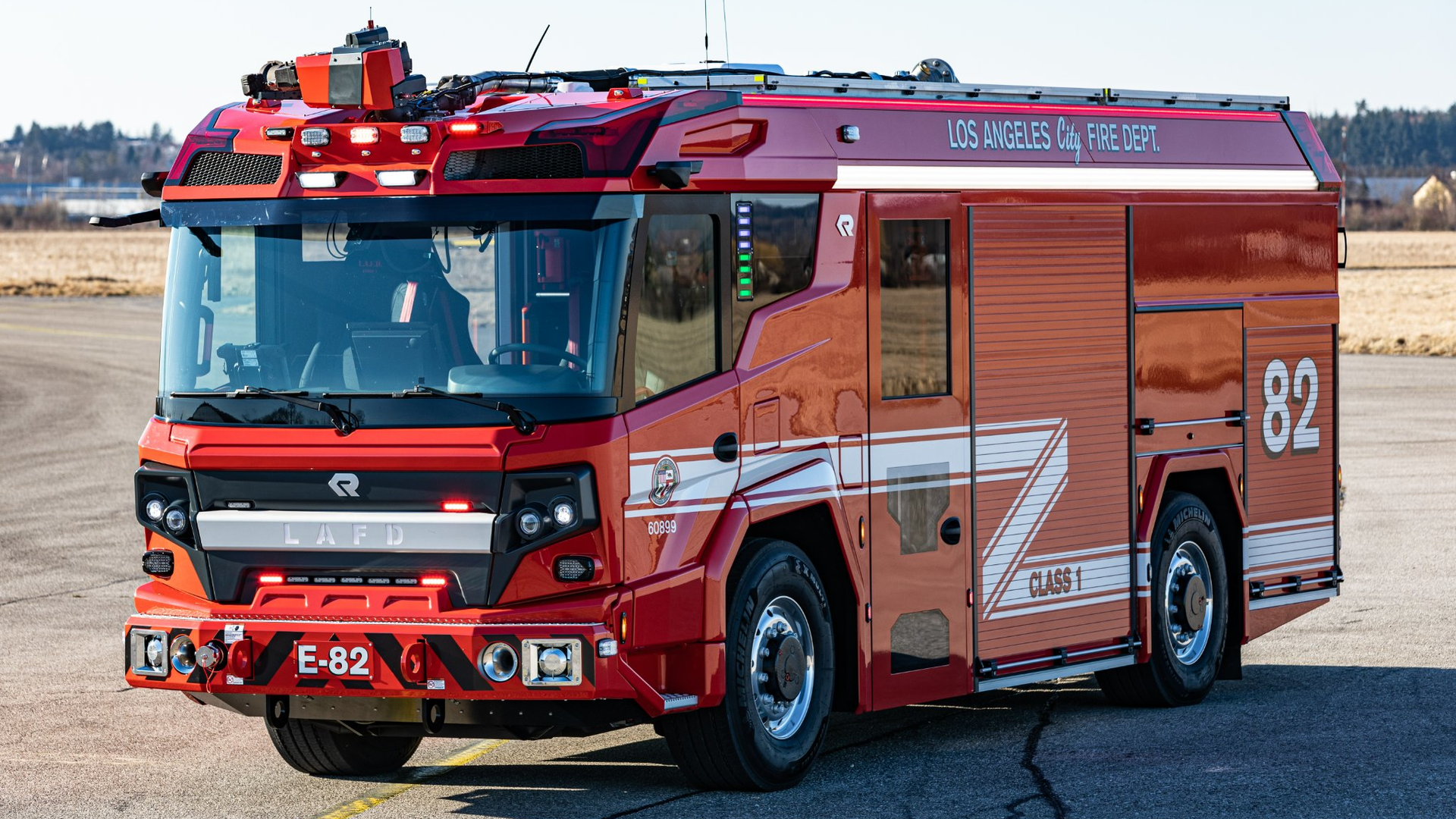 LAFD Unveils Electric Fire Truck At Open House | Firehouse