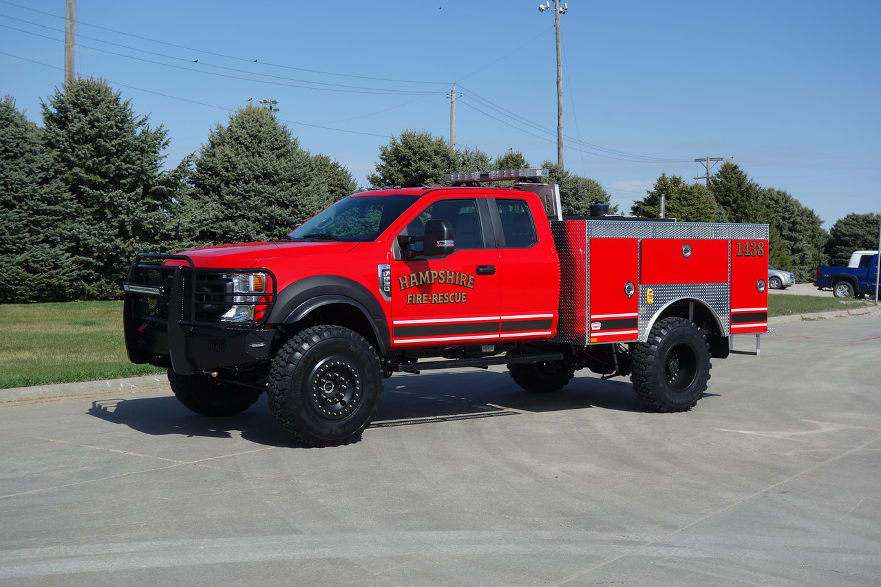 The Hampshire Fire Protection District has taken delivery of a custom-built Danko wildland unit.