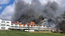 Multiple guests were force to jump to safety after fire tore through an area of the Red Jacket Mountain View Resort without fire sprinklers.
