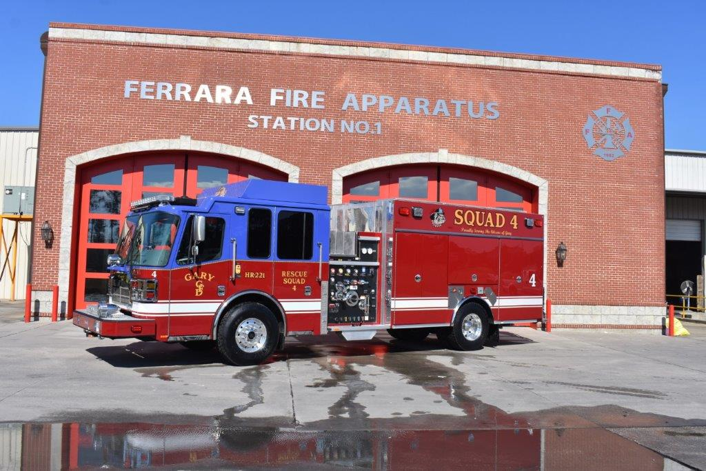 The Gary Fire Department has taken delivery of a custom-built Ferrara Fire Apparatus rescue unit.