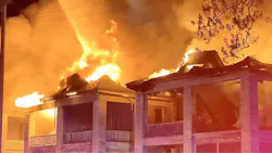 An overnight fire caused extensive damage to the Cleveland Apartments in Joplin, MO. An overnight fire caused extensive damage to the Cleveland Apartments in Joplin, MO.