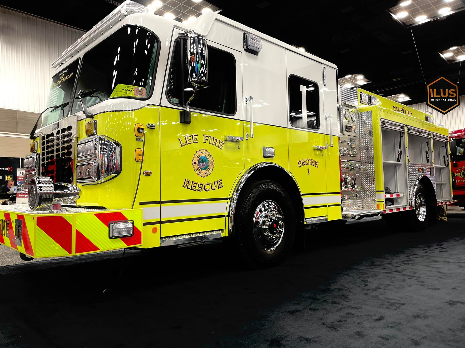 Lee Fire & Rescue Department has taken delivery of a custom-built Marion Body Works - Fire & Emergency pumper.