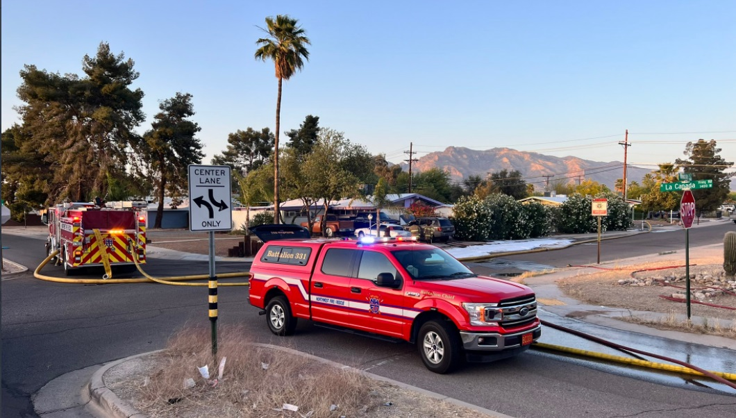 Northwest fire crews rescued multiple people being attacked by a swarm of bees.