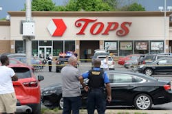 Officials said the 9-1-1 operator allegedly hung up on a Tops supermarket worker who was calling for help. Officials said the 9-1-1 operator allegedly hung up on a Tops supermarket worker who was calling for help.
