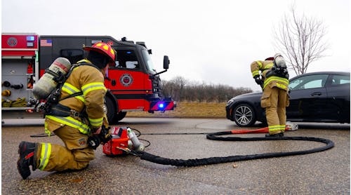 The Rosenbauer Battery Extinguishing System Technology (BEST) is the most advanced system available on the market with six years of research and development, and real-world application testing with automotive partners and fire departments.