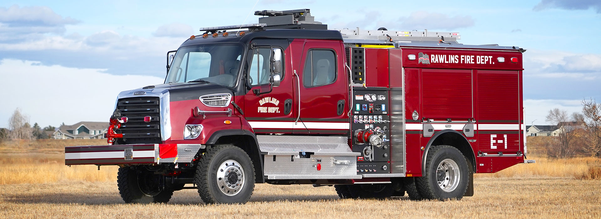 The Rawlins Fire Department has taken delivery of a custom-built SVI Trucks wildland unit.
